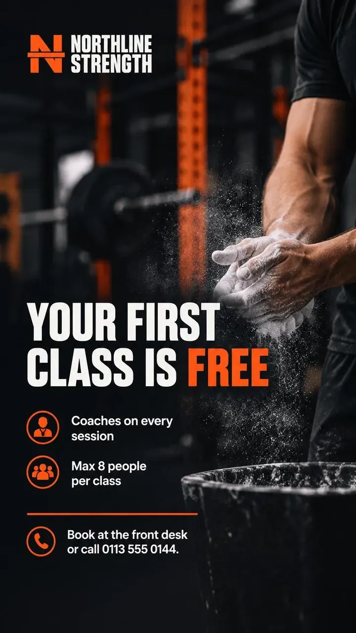 The first class free graphic laid out at 9:16